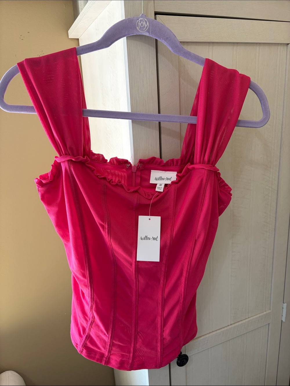 Willow & Root Bright Fuchsia Tank